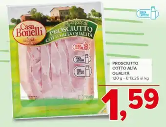 Todis PROSCIUTTO COTTO ALTA QUALITA 120 g offerta