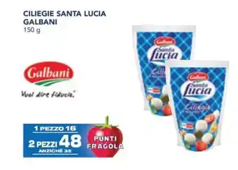 Esselunga CILIEGIE SANTA LUCIA GALBANI 150 g offerta