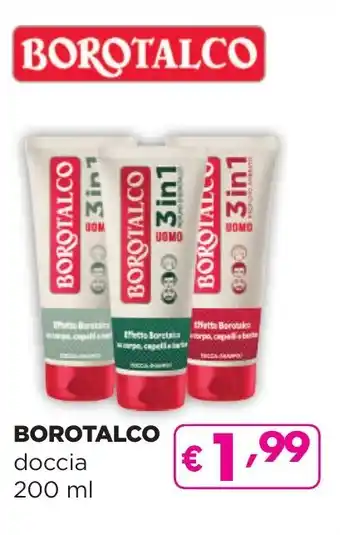 La Saponeria BOROTALCO doccia 200 ml offerta