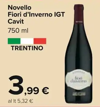 Cavit Novello Fiori d'Inverno IGT 750ml