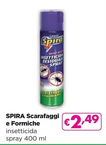 La Saponeria SPIRA Scarafaggi e Formiche insetticida spray 400 ml offerta