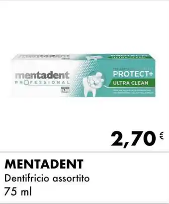 Iper Tosano MENTADENT Dentifricio assortito 75 ml offerta