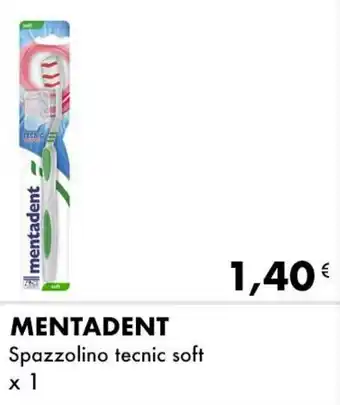 Iper Tosano MENTADENT Spazzolino tecnic soft x 1 offerta