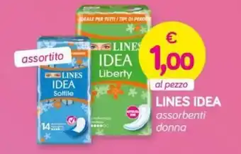 LINES IDEA assorbenti donna