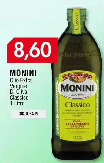 Carico Cash & Carry MONINI Olio Extra Vergine Di Oliva Classico 1 Litro offerta