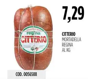 Carico Cash & Carry CITTERIO MORTADELLA REGINA offerta