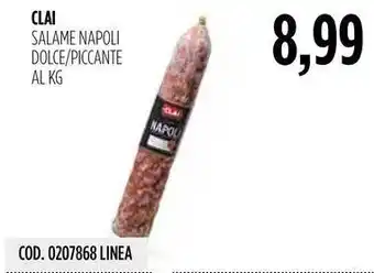 Carico Cash & Carry CLAI SALAME NAPOLI DOLCE/PICCANTE offerta