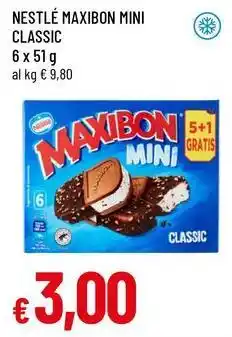 Famila Superstore NESTLÉ MAXIBON MINI CLASSIC offerta