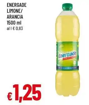 Famila Superstore ENERGADE LIMONE/ ARANCIA offerta