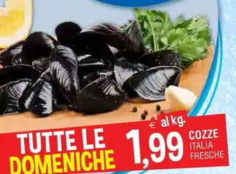 Gruppo La Tirrenica COZZE ITALIA FRESCHE offerta