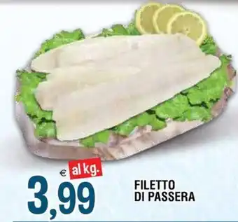 Gruppo La Tirrenica FILETTO DI PASSERA offerta