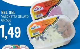 Gruppo La Tirrenica BEL GEL VASCHETTA GELATO GR. 500 offerta