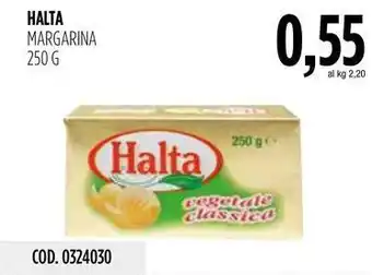 Carico Cash & Carry HALTA MARGARINA 250 G offerta
