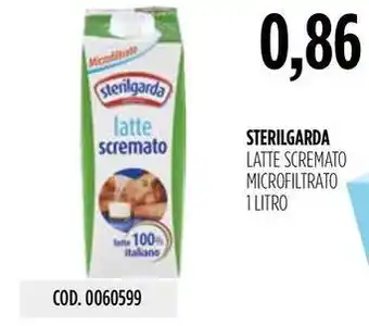 Carico Cash & Carry STERILGARDA LATTE SCREMATO MICROFILTRATO 1 LITRO offerta