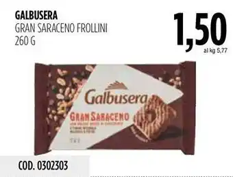 Carico Cash & Carry GALBUSERA GRAN SARACENO FROLLINI offerta