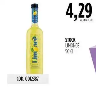 Carico Cash & Carry STOCK LIMONCE 50 CL offerta