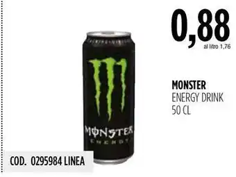 Carico Cash & Carry MONSTER ENERGY DRINK 50 CL offerta
