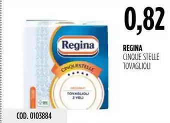 Carico Cash & Carry REGINA CINQUE STELLE TOVAGLIOLI offerta