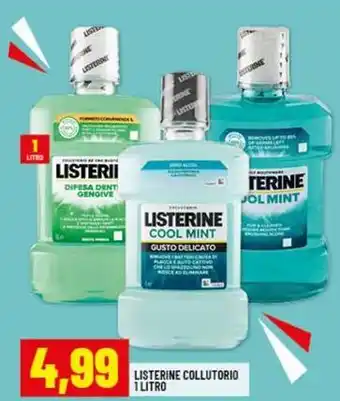 Risparmio Casa LISTERINE COLLUTORIO 1 LITRO offerta