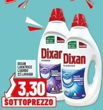 Risparmio Casa DIXAN LAVATRICE LIQUIDO 22 LAVAGGI offerta