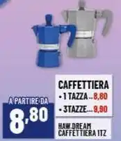 Risparmio Casa CAFFETTIERA -1 TAZZA offerta