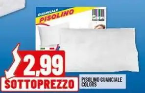 Risparmio Casa PISOLINO GUANCIALE COLORS offerta