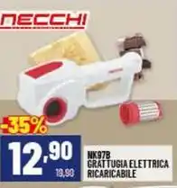 NECCHI GRATTUGIA ELETTRICA RICARICABILE