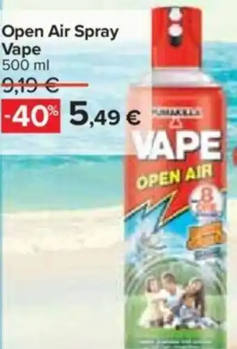 Carrefour Open Air Spray Vape 500 ml offerta