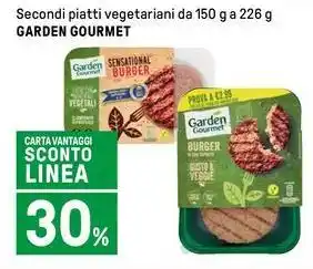 Iper La Grande Secondi piatti vegetariani da 150 g a 226 g GARDEN GOURMET offerta