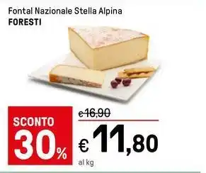 Iper La Grande Fontal Nazionale Stella Alpina FORESTI offerta