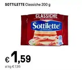 Iper La Grande SOTTILETTE Classiche 200 g offerta