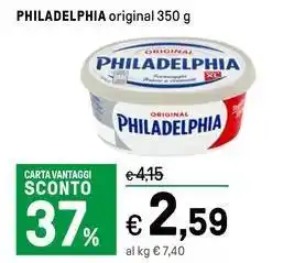 Iper La Grande PHILADELPHIA original 350 g offerta