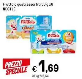 Iper La Grande Fruttolo gusti assortiti 50 g x6 NESTLÈ offerta