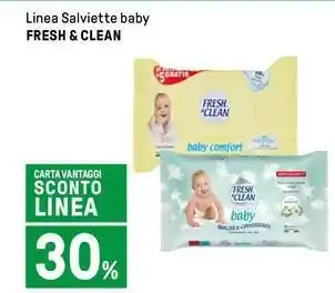 Iper La Grande Linea Salviette baby FRESH & CLEAN offerta