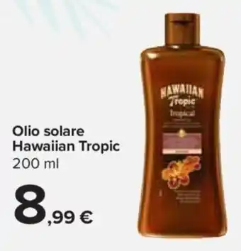 Carrefour Olio solare Hawaiian Tropic 200 ml offerta