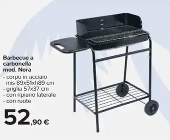 Carrefour Barbecue a carbonella mod. Nora offerta