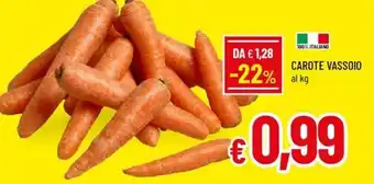 A&O CAROTE VASSOIO offerta