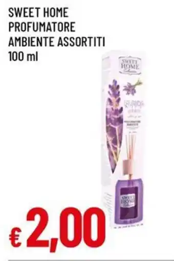 A&O SWEET HOME PROFUMATORE AMBIENTE ASSORTITI 100 ml offerta