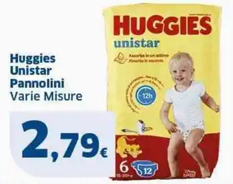 Huggies Unistar Pannolini