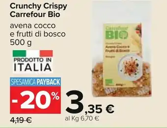 Carrefour Bio Crunchy Crispy 500g