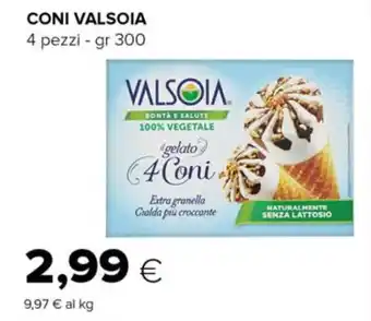 Tigre CONI VALSOIA 4 pezzi - gr 300 offerta