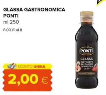 Tigre GLASSA GASTRONOMICA PONTI ml 250 offerta