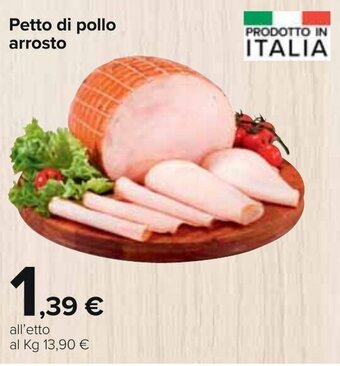 Carrefour Iper Petto di pollo arrosto offerta