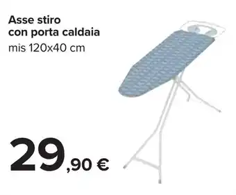 Carrefour Iper Asse stiro con porta caldaia 120x40cm offerta