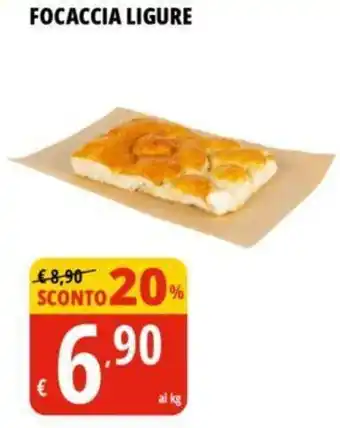 Tigros FOCACCIA LIGURE offerta