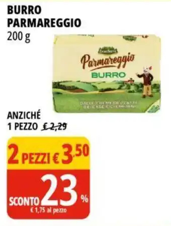 Tigros BURRO PARMAREGGIO 200 g offerta