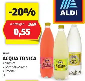 ALDI FLIRT ACQUA TONICA 1 l offerta