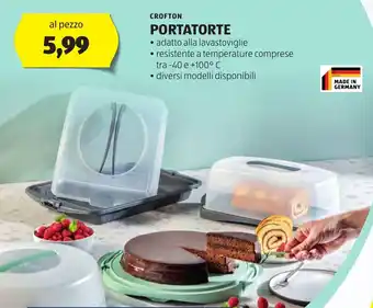 ALDI CROFTON PORTATORTE offerta