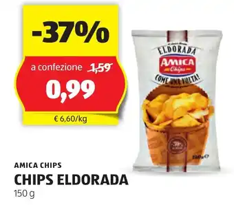 ALDI AMICA CHIPS CHIPS ELDORADA 150 g offerta