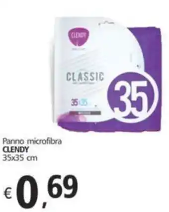 Panno microfibra CLENDY 35x35 cm
